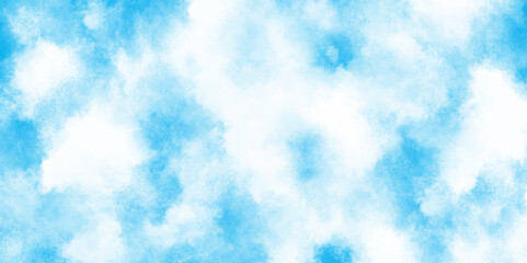 	
Abstract blue sky with clouds bright painted sky blue watercolor background, aquarelle paint blue paper textured canvas perfect for presentation, beautiful bright blue paper texture.