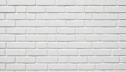 Fototapeta premium White brick wall