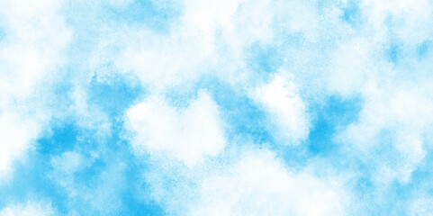 	
Abstract blue sky with clouds bright painted sky blue watercolor background, aquarelle paint blue paper textured canvas perfect for presentation, beautiful bright blue paper texture.
