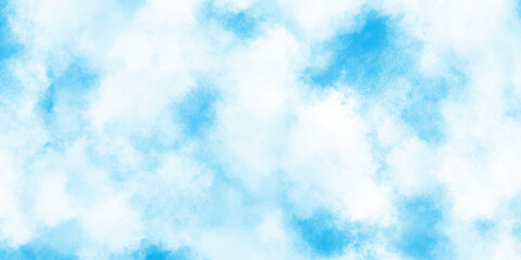 	
Abstract blue sky with clouds bright painted sky blue watercolor background, aquarelle paint blue paper textured canvas perfect for presentation, beautiful bright blue paper texture.