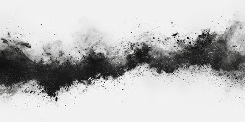 Abstract design layout featuring dark matter in white space, creating a striking contrast. This unique wallpaper highlights the beauty of dark matter within an elegant white background.