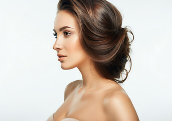 여성 모델 뷰티 화보 화장품 여자 메이크업 얼굴 모델