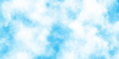 Abstract blue sky Water color background,  Classic hand painted Blue watercolor background for design, Beautiful grunge blue background with space and for any design.