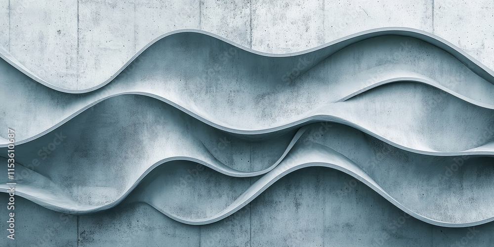 Aufkleber a light blue abstract design featuring a textured background reminiscent of a concrete wall creates 