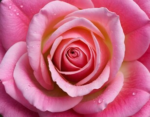 Pink rose flower closeup valentine's day wedding anniversary love & romance concept