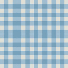 Seamless pattern of plaid. check fabric texture. striped textile print. Checkered gingham fabric seamless pattern
