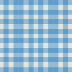 Seamless pattern of plaid. check fabric texture. striped textile print. Checkered gingham fabric seamless pattern