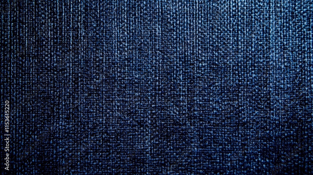 Poster digital encryption elegance: binary code matrix on dark blue canvas - a cybersecurity and cryptocurr