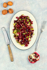 Beet salad beetroot.