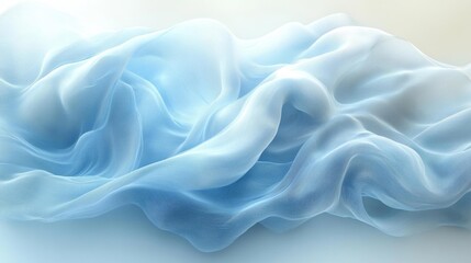 Obraz premium Elegant Abstract Wave Design. Generative AI