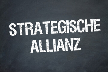 Fototapeta premium Strategische Allianz 