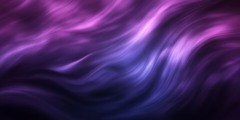 Fototapeta premium An abstract background characterized by dark purple and violet hues, showcasing a blurred effect. This design features a blend of deep purple and violet shades in a soft focus.