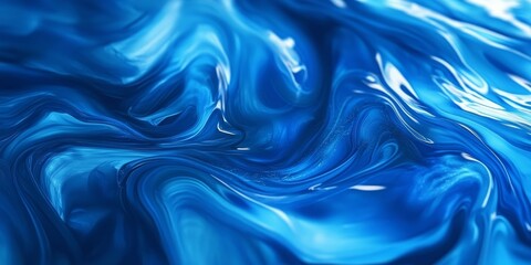 Obraz premium Abstract blue distortion creates a mesmerizing background that captivates the eye. This blue distort abstract background is perfect for artistic and design projects, enhancing visual appeal and depth.