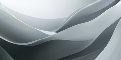 Abstract background featuring a smooth gray gradient, creating an elegant and versatile design. This gray gradient abstract background is perfect for various creative projects and applications.