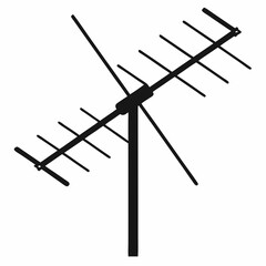 Antenna Line Art Vector Design