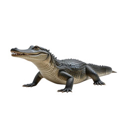 Obraz premium Young Alligator Reptile Wildlife Wild Animal Nature Stock Photo