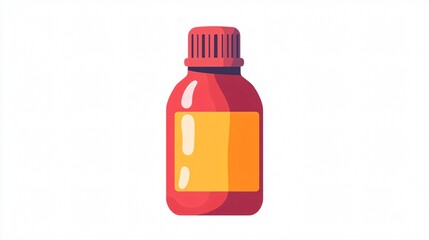 Professional Vector Glue Bottle Icon for Designs and Crafts