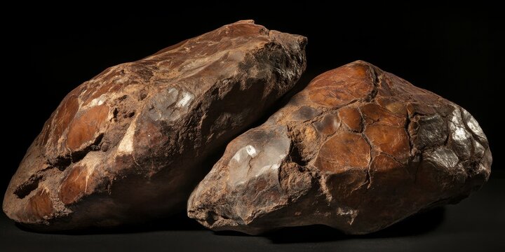 Ancient dinosaur dung, known as coprolite, dating back 200 million years. This coprolite provides fascinating insights into the prehistoric world and the diet of dinosaurs.