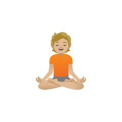 Meditation Emoji
