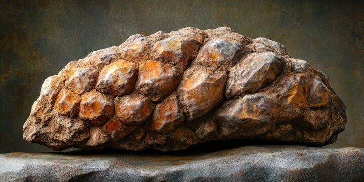 Ancient dinosaur dung, known as coprolite, dating back 200 million years. This coprolite provides fascinating insights into the prehistoric world and the diet of dinosaurs.