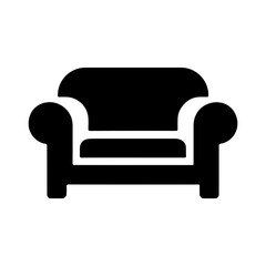 Elegant Icon Vector Depicting a Lounge