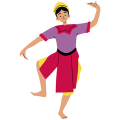 Traditional Asian Women's dance