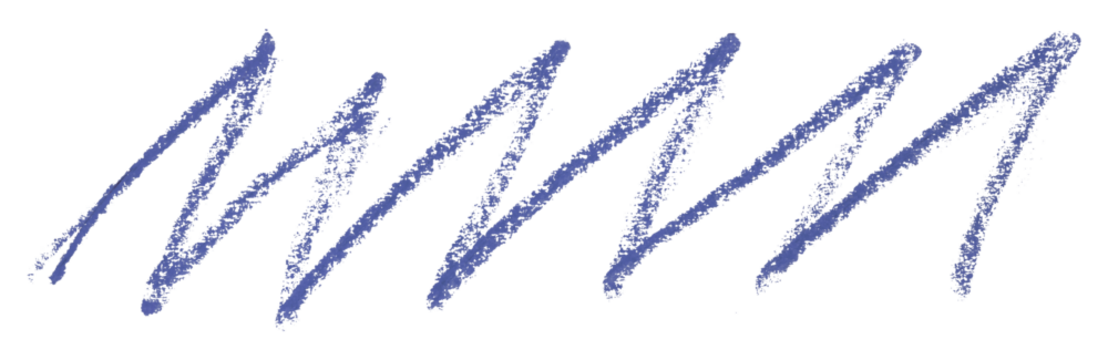 purple pencil strokes isolated on transparent background