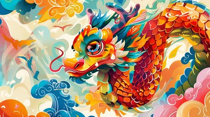 Obraz premium new year 2025 greating card