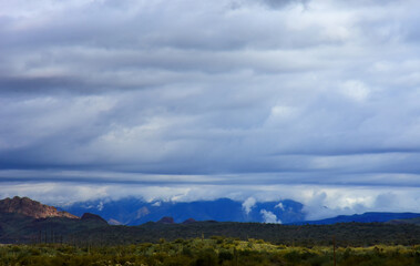 Superstition Mountains Foothills Arizona