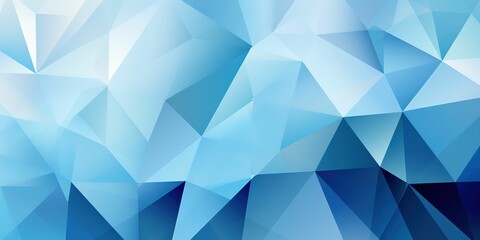 Fototapeta premium A blue background with a lot of triangles