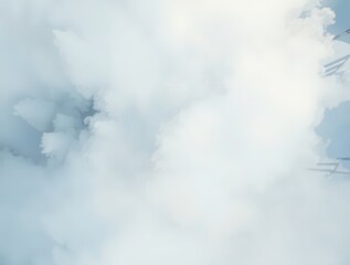 Obraz premium Dreamy Sky: Abstract Cloud Formations 