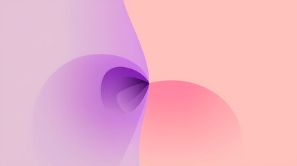 Abstract Pink and Purple Swirling Design