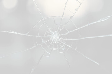 PNG Cracked glass crack invertebrate reflection.