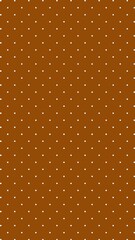 茶色背景に白のドットのキュートでシンプルな背景