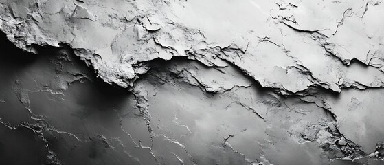 Obraz premium Abstract grayscale rock texture background.