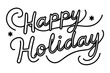 merry christmas lettering