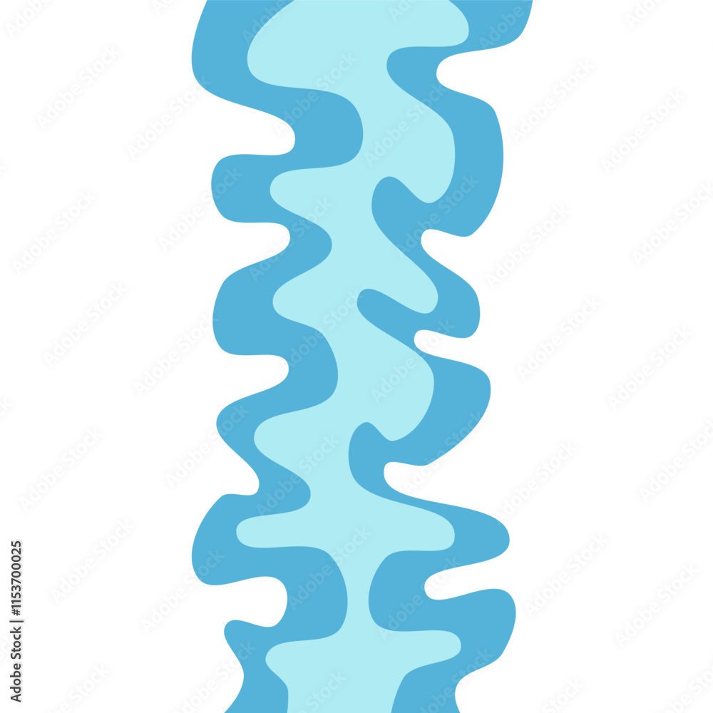 Poster abstract background with melting liquid pattern and with some copy space area
