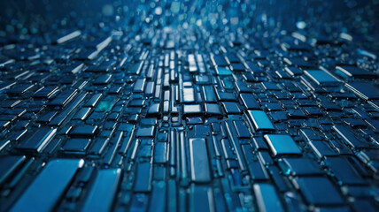 Obraz premium Abstract Blue Background