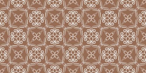 Abstract geometric seamless pattern vector in 2025 trending colors modern design brown and white diagonal lines minimalistic background textile wallpaper wrapping paper tiles decoration commercial use