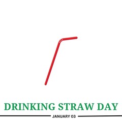 drinking straw day 