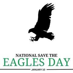 National Save The Eagles Day to celebrate on January 10th. 