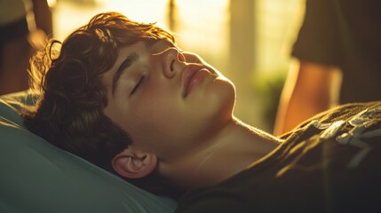 CPR Training with Dynamic Angles and Warm Tones