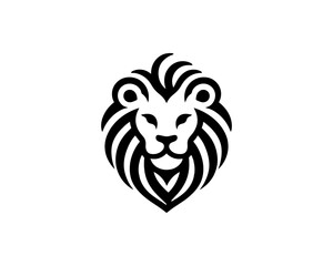 lion head vector