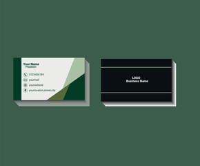 Creative Business card design template, Clean professional business card template, visiting card, business card template.
