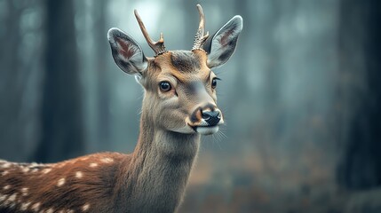 Obraz premium Impala and antelope in the zoo and park with wildlife and nature