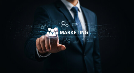 Fototapeta premium Marketing