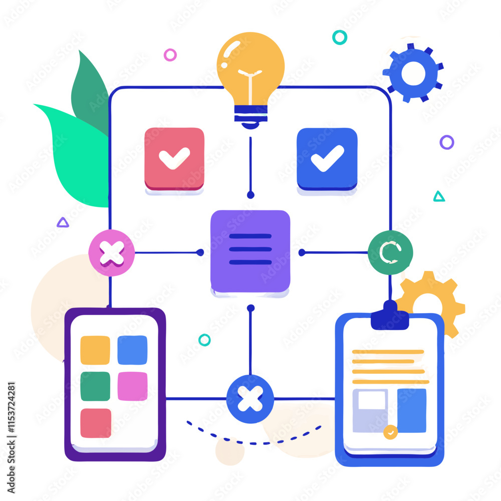 Poster Concept board transforms into a functional app through design and development strategies