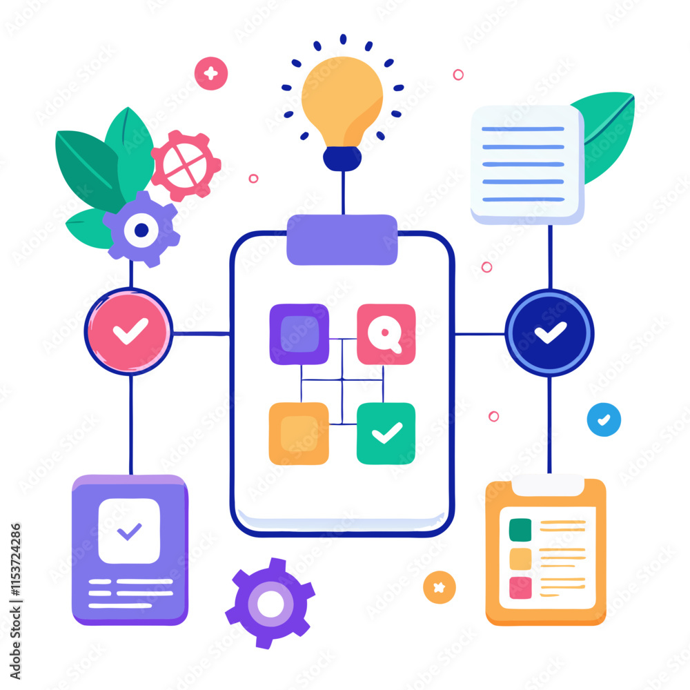 Poster Concept board transforming into a functional application with innovative design elements and workflow