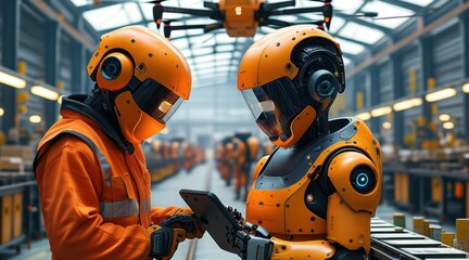 AI-Driven Autonomous Factory with Collaborative Robots (Cobots)  .