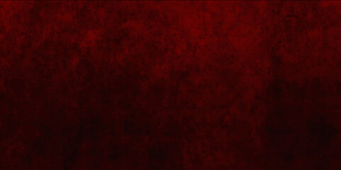 Red grunge textured wall background, suitable for background,  old cracked concrete wall texture,  illustration, soft blurred texture in center with blank.